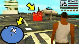 لا تحاول أبداً سرقة هذه الطائرة المقاتلة في قراند سان اندرياس GTA SAN Aircraft Carrier Heist MOD