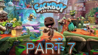 Sackboy: A Big Adventure (PS5) - Gameplay Walkthrough - Part 7 - "Co-Op Missions (w/ My Daughter)"