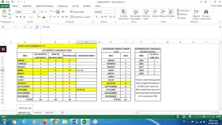 Calculo indicadores mínimos SGSST