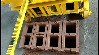 hydraulic concrete Block making machine