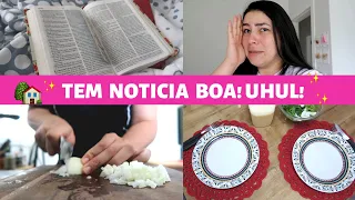 TEM NOTICIA BOA! ROTINA DO DIA E MOSTREI AS CORTINAS