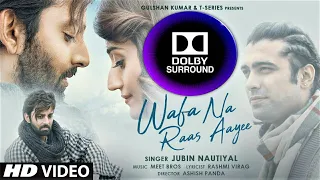 Wafa Na Raas Aayee (DOLBY SURROUND) Jubin Nautiyal Ft.Himansh K,Arushi N |Rashmi V|⬇️ FROM WEBSITE👇