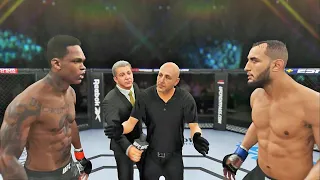Israel Adesanya vs Dominick Reyes Full Fight - UFC 4 Simulation