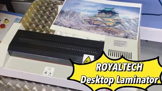 ROYALTECH Desktop Laminating Machine _ Demo/Tutorial