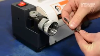 Станок для заточки сверл для точечной сварки. Sheet metal drill resharpener.