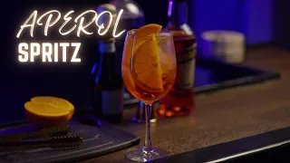 How To Make The Aperol Spritz Cocktail 4K