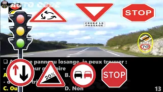 2024 Nouveau examen 😘 test code de la route ✅ france test permis de conduire 4