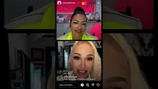GWEN STEFANI talks music & makeup on Instagram Live August 3, 2022