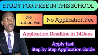 No Tuition Fee | No Application Fee |  How to apply | Bielefeld University
