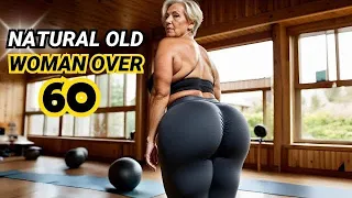 Natural Older Women OVER 60 💋Fashion Tips Review (Part 4) #naturalwoman #over60