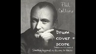 Phil Collins   Something happened on the way to heaven _ Drum cover / Drum transcription
