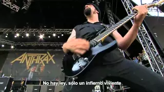 Anthrax - Refuse/Resist & I Am the Law [The Big Four: Live Gothenburg 2011 HD] (Subtitulos Español)