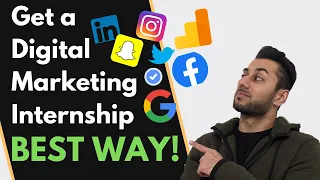 How to Get a Digital Marketing Internship | My Journey & Tips