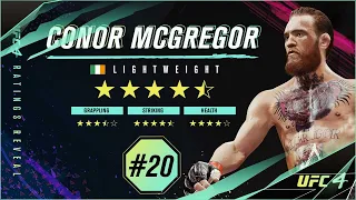 Conor McGregor Vs Max Holloway | UFC 4 {CPU Vs CPU}