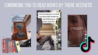 Convincing You To Read Books By Their Aesthetic | Booktok