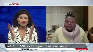 GNU | 'We've had this type of govt before, but the ANC was united then': Dr Fikile Vilakazi