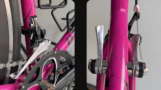 How To: Front Derailleur With Downtube Shifters