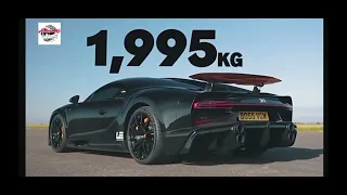 Bugatti Chiron SS vs Kawasaki H2R vs Ducati Panigale SP2 : DRAG RACE