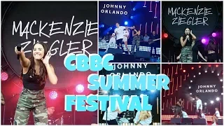 MACKENZIE ZIEGLER AND JOHNNY ORLANDO | CBBC SUMMER FESTIVAL KFZ MNZ