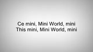 Indila mini world Lyrics French English