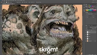 Skrômt – Havstroll Speedpaint