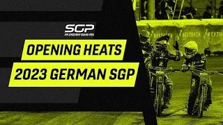 The opening rounds of the #GermanSGP 🇩🇪 | FIM Speedway Grand Prix