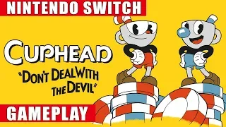 Cuphead Nintendo Switch Gameplay