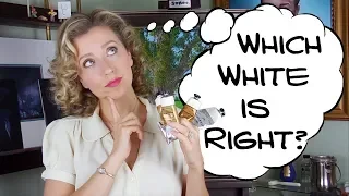 Which White is Right? The Differences Between White Oil Paints
