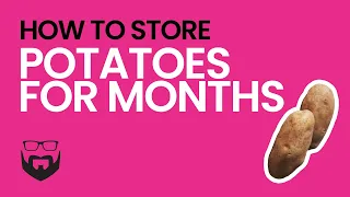 How to Store Potatoes for Months