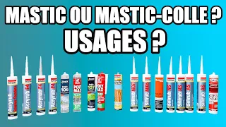 ✅ MASTICS / MASTICS-COLLES - Quels produits pour quels usages ? - La pause café de BichonTV