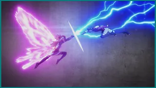 Sarada vs Cho Cho Full Chunin Fight | Sarada Chidori Boruto Episode 225