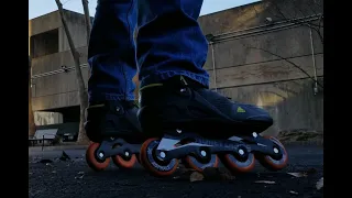 Inline Skating Edges Practice- (Rollerblade)