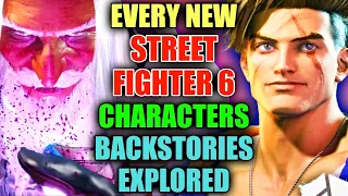 6 (Every) New Street Fighter 6 Characters In Street Fighter 6 With Their Backstories - Explored