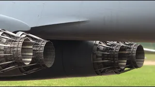 B-1B Jet Nozzles On Departure RAF Fairford 01/06/23