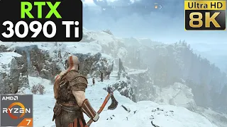 God of War: RTX 3090 Ti + Ryzen 7 5800X | 8K | Ultra Settings