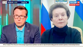 Наталья Комарова в интервью федеральному телеканалу рассказала о ЧП в Нижневартовске