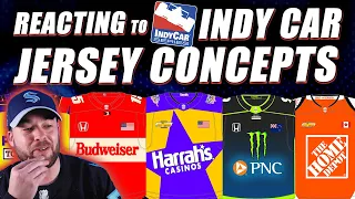 Reacting to Indy Car Hockey Jersey Concepts