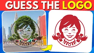 Guess the HIDDEN LOGO by ILLUSION - Food & Drink Edition!