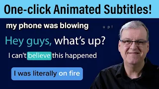 SubMachine one click animated subtitles