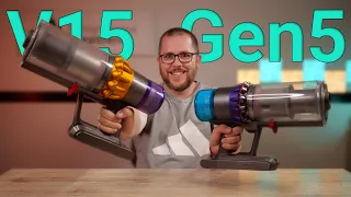 Dyson V15 vs. Dyson Gen5detect - Vergleich der beiden Premium-Modelle