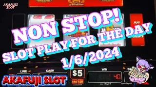 Non Stop! Slot Play on Jan 16th at Yaamava Casino & Pechanga Casino Jackpots Hand Pay