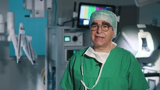 da Vinci - Roboter-Assistierte Chirurgie in der Urologie an einer Niere