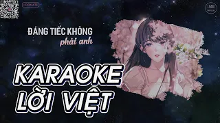 [KARAOKE] Đáng Tiếc Không Phải Anh【Lời Việt】- Lương Tịnh Như | Trương Linh Cover | S. Kara ♪