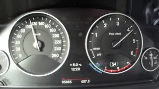 BMW 318d GT Acceleration