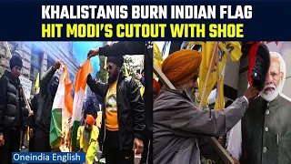 Canada vs India: Sikhs protest outside many Indian diplomatic missions in Canada | Oneindia News