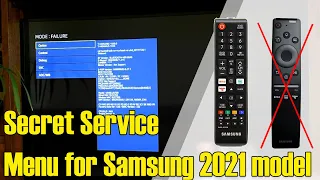 How to Access Secret Service Menu for Samsung Smart TV