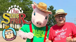 Ohio State Fair - Multiple Dark Rides and Fun Houses!  Wild New Rides!  Cotton Candy Deviled Egg!