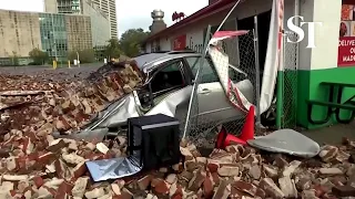 Aftermath of Storm Ida in New Orleans