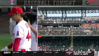 Shohei Ohtani Nearly Hits One Out Of Coors Field In Batting Practice | 2021 Home Run Derby