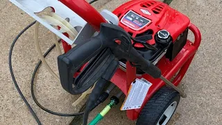 Fixing a Troy Bilt Pressure Washer No Start